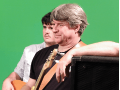 The rest of the band: Dallas Foster & Grant Mazak 