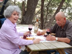 Carla Daws and John Daws get to have lunch