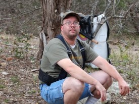 Jason gets a bit buggy eyed by the end of the day