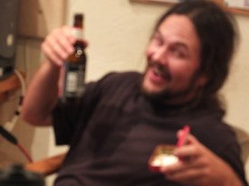 Rusty (Jason Foreman) loses focus by "too many pills and liquor."