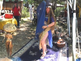 Exotic Dancer, Brenda Morrow with Jay Pennington Rob Mahoney in the background.