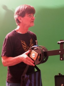 Rodger prays the jib shot goes OK.